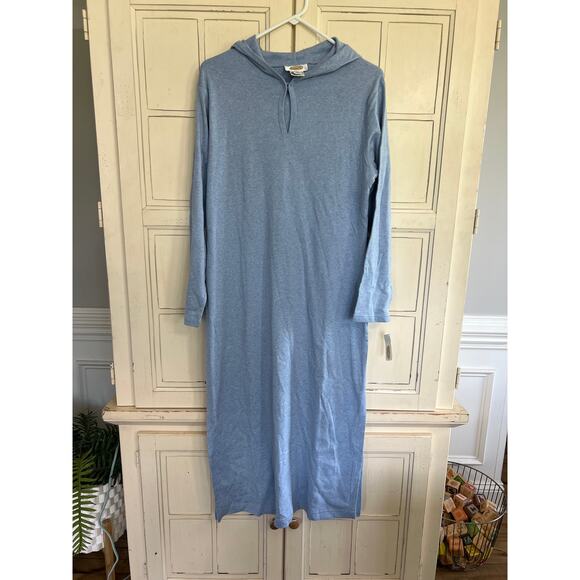 NWT Talbots Intimates size PM petite medium hooded nightgown loungewear - Picture 1 of 4